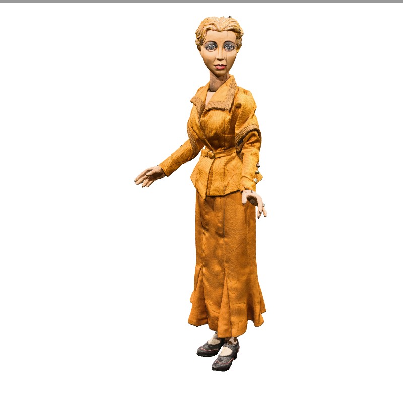 1 403 404 SMT PU Els S Elsa Braunes Kleid Ansichtskopie – Vorschau