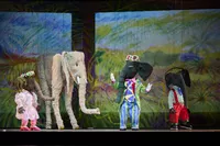 Die Geschichte von Babar, dem kleinen Elefanten. Celeste, Cornelius, Babar, Arthur
